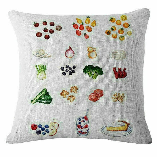 Decor Case Sofa Cover cup Cushion Throw 18" Home Beverage