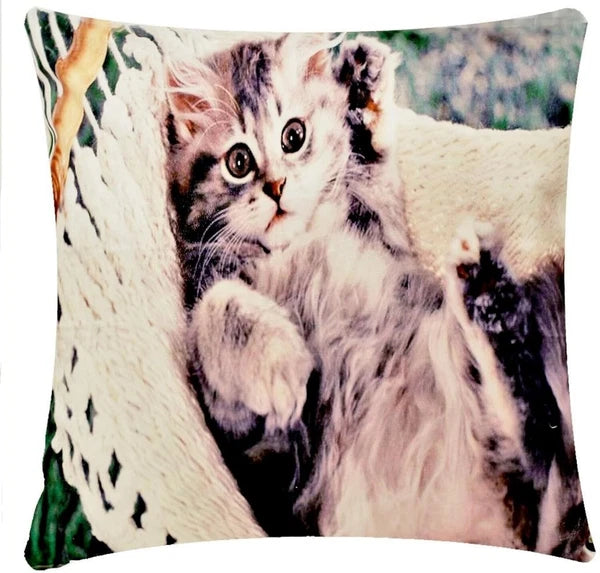 Cushion Cover Animal Print for Home Sofa Chair Bed Couch, Decorative Pillowcases