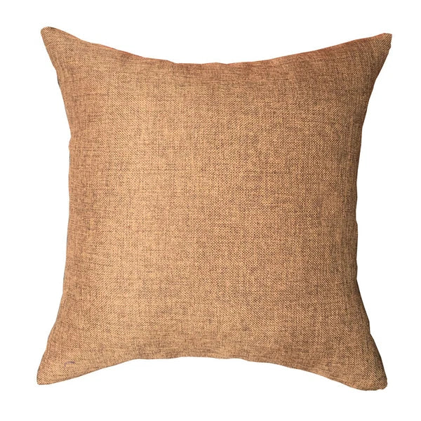 New 16*16" Plain Linen Cushion Cover Pillow Cases Home Sofa Decor Multicolor