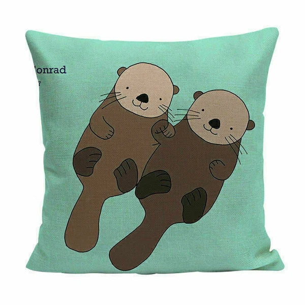 Decor Home Sofa  Animal Cartoon Cushion Case Cover Pillow Fashion