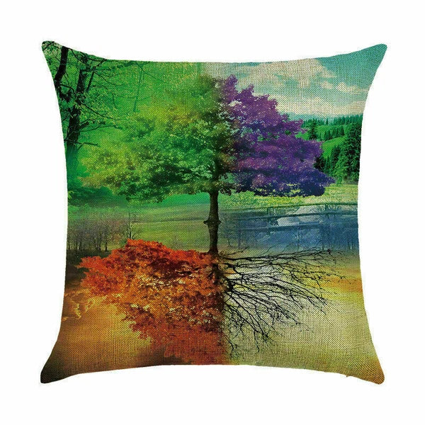 waist case building pillow Home cushion car Print cover cover DecorFamous sofa