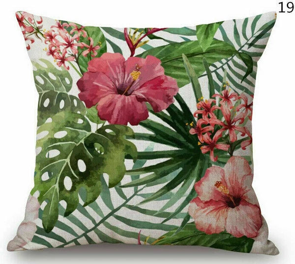 18 "Plant Home Decor Sofa Car Throw Cushion Pillow Case Cover