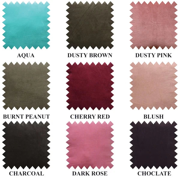 Luxurious Velvet Round Floor Cushion Cover Soft Cozy Seating Sofa Bedroom Decor