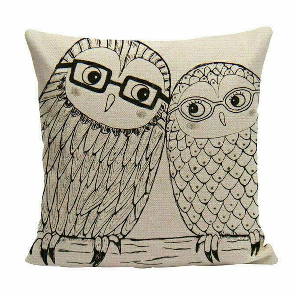 Decor Home Sofa  Animal Cartoon Cushion Case Cover Pillow Fashion