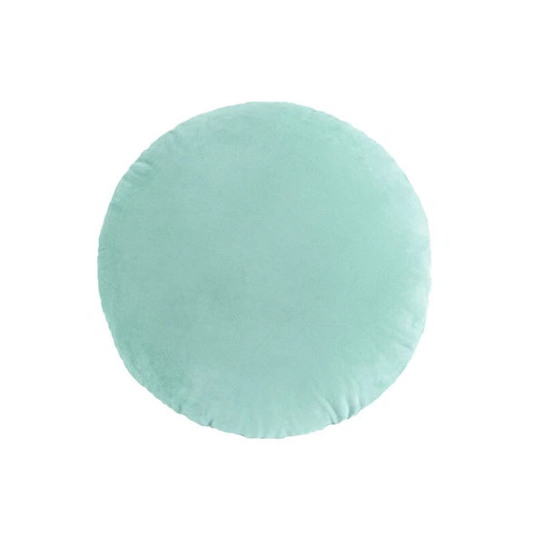 45cm Solid Color Round Cushion Cover Soft Velvet Pillowcase Home Sofa Bed Decor