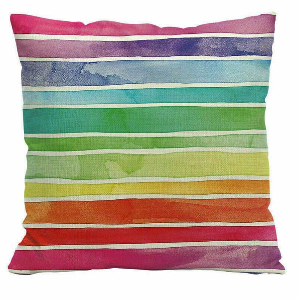 Decor Cushion Office Cover Case Sofa Geometry 18" Home Color