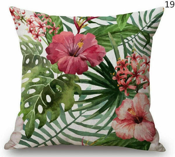 18 "Plant Home Decor Sofa Car Throw Cushion Pillow Case Cover