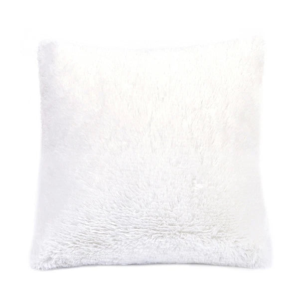 Cushion Cover Solid Color Soft Pillowcase Office Home Bed Sofa Car Décor New