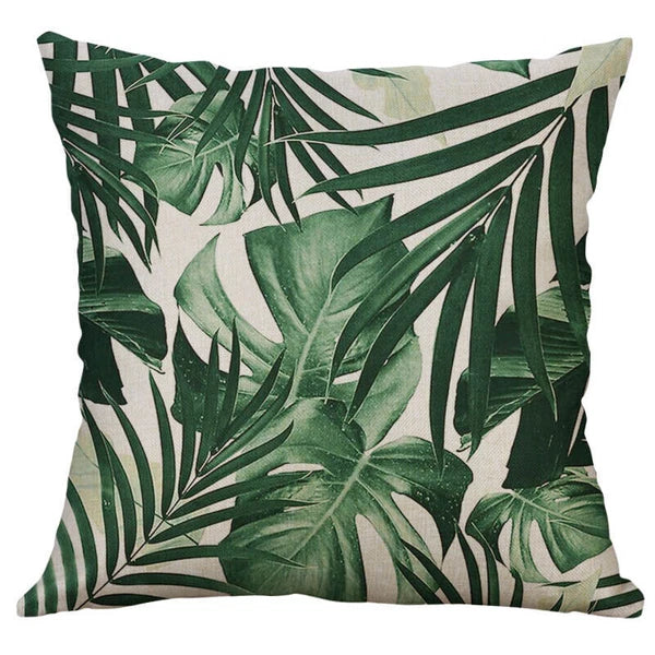 Leaves Feather   Cushion Cover Throw Pillow Case Home Sofa Car Decor