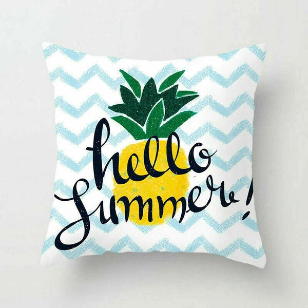 Polyester Geometric Sweet Pillow Case Sofa Waist Home Cover Cushion Decor 18"