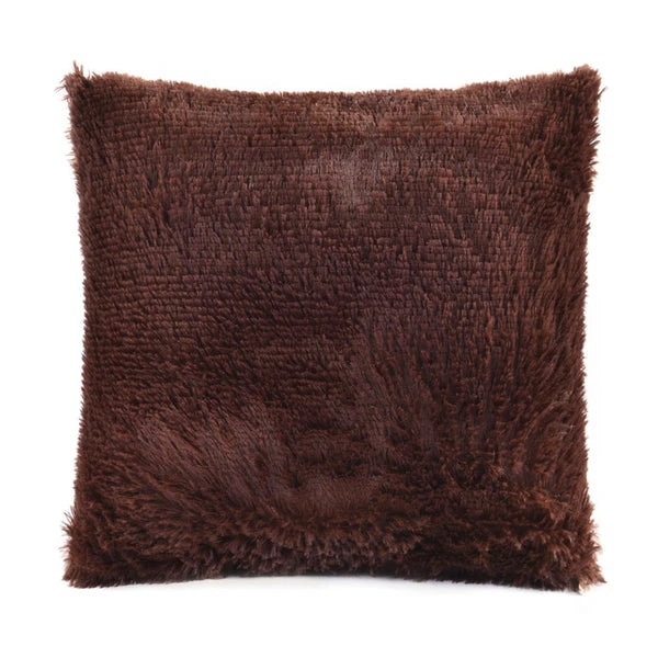 Cushion Cover Solid Color Soft Pillowcase Office Home Bed Sofa Car Décor New