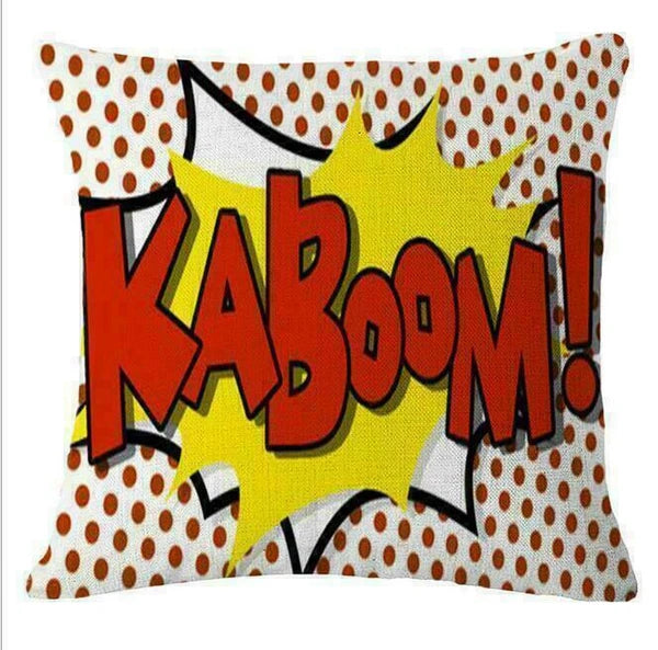 Letter Bang Cushion Home Pillow Decor Cover Fashion Sofa Case