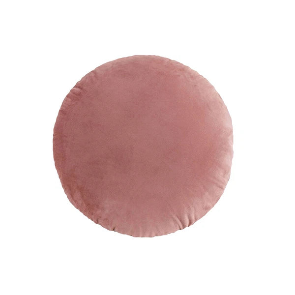 45cm Solid Color Round Cushion Cover Soft Velvet Pillowcase Home Sofa Bed Decor