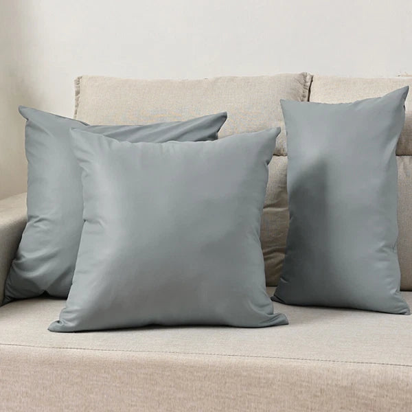 2025 Faux PU Leather Cushion Cover Throw Pillow Case Sofa Bed Home Decor