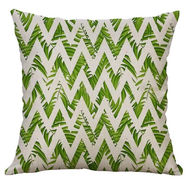 Leaves Feather   Cushion Cover Throw Pillow Case Home Sofa Car Decor
