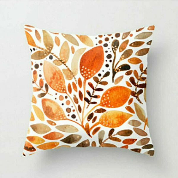 Rustic Flower 18inch Pillow Case Sofa Bed Cushion Cover Home Decor