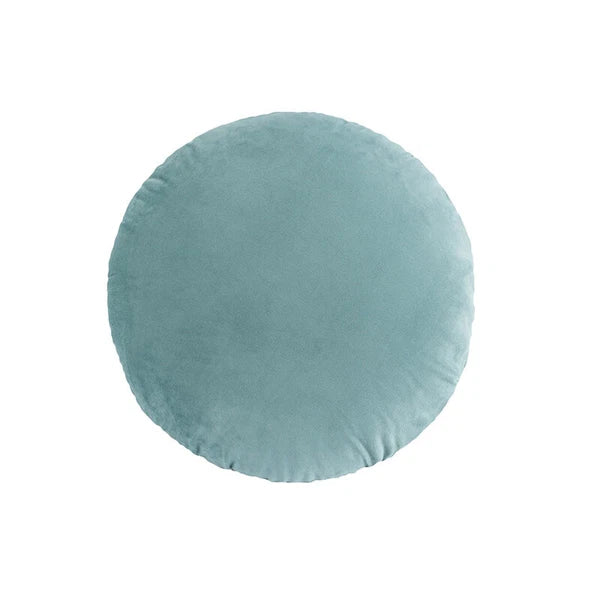 45cm Solid Color Round Cushion Cover Soft Velvet Pillowcase Sofa Bed Decor.