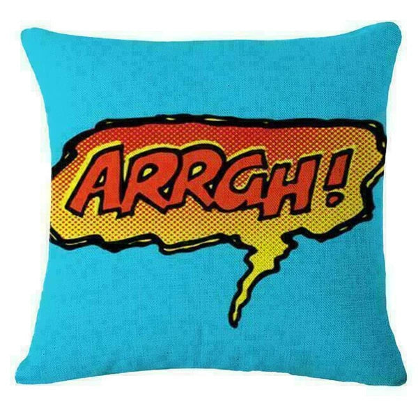 Letter Bang Cushion Home Pillow Decor Cover Fashion Sofa Case