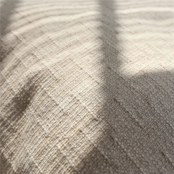 24x24 in Vintage Linen Cotton Blend Throw Pillow Covers Sofa Bed Cushion Covers