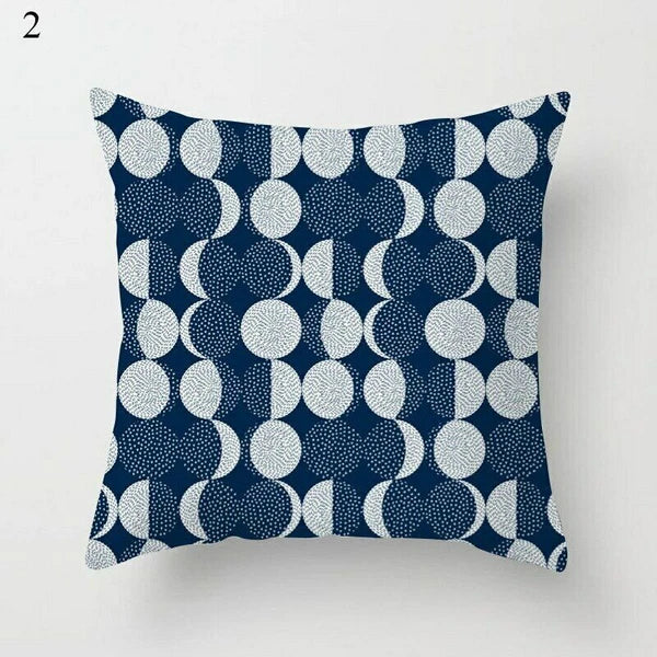 Super Soft Geometric Print Pillow Cases Art Cushion Covers for Sofa Pillowcases