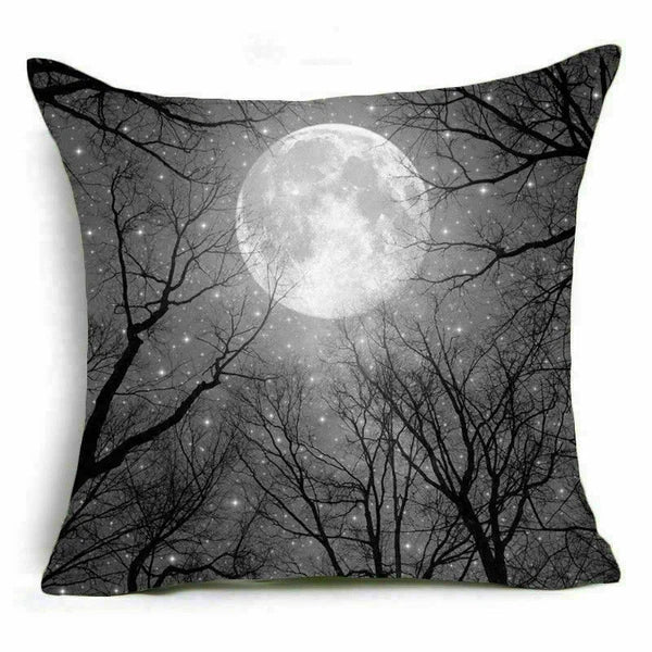 18'' Forest Plant pillow case sofa waist Home cover cushion Decor