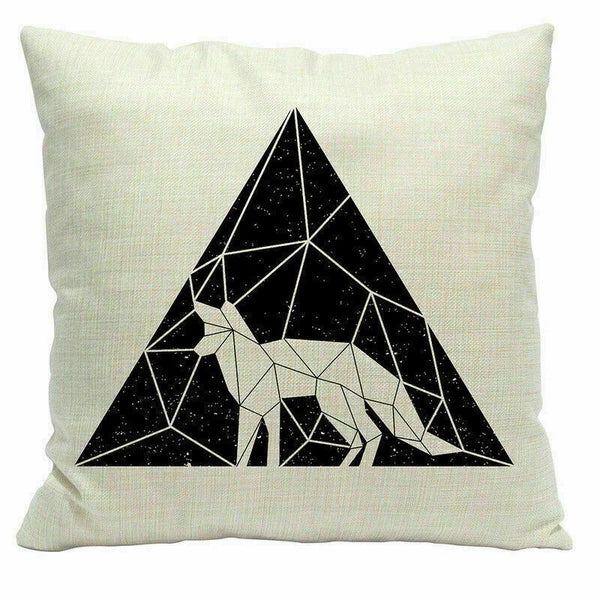 Decor Cushion Office Cover Case Sofa Geometry 18" Home Color