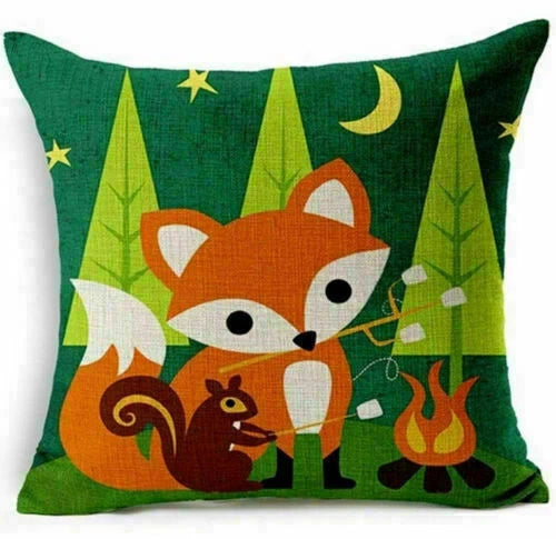 Decor Home Sofa  Animal Cartoon Cushion Case Cover Pillow Fashion
