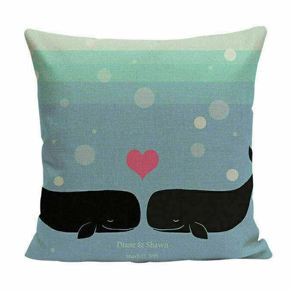 Decor Home Sofa  Animal Cartoon Cushion Case Cover Pillow Fashion