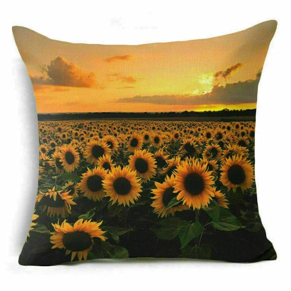 18'' Forest Plant pillow case sofa waist Home cover cushion Decor