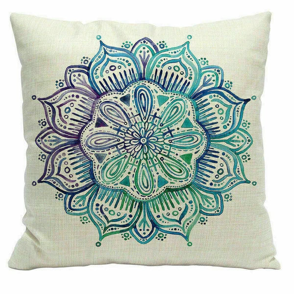 Decor Cushion Office Cover Case Sofa Geometry 18" Home Color