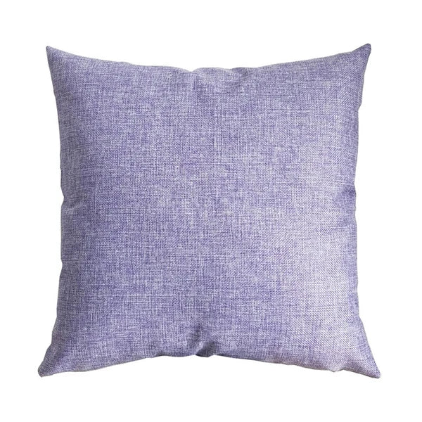 New 16*16" Plain Linen Cushion Cover Pillow Cases Home Sofa Decor Multicolor