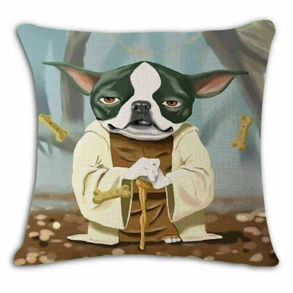 Decor Case Spoof 18" Cover Cushion Sofa Throw Home Pitbull