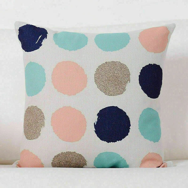 MY1437 Cushion Home Pillow Sofa Throw Cover Geometric Waist Case