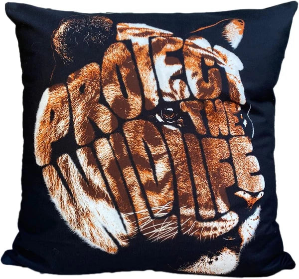 Cushion Cover Animal Print for Home Sofa Chair Bed Couch, Decorative Pillowcases