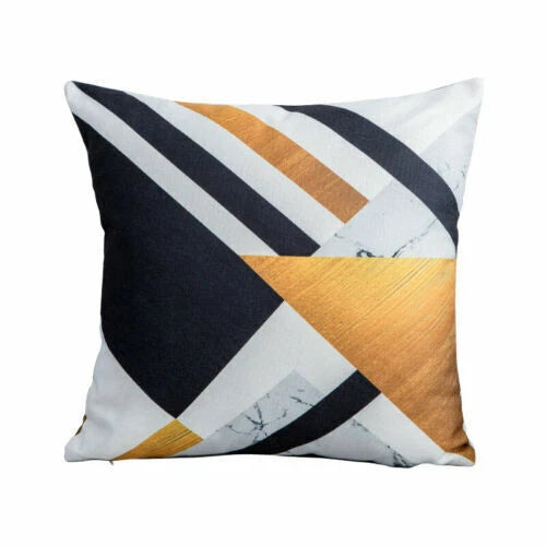 18inch Polyester Geometric Pillow Case Cover Sofa Waist Home Cover Cushion Decor