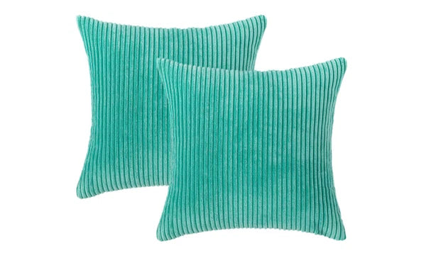 Striped Velvet Cushion Covers – Soft Decorative Pillowcases for Sofa & Bed