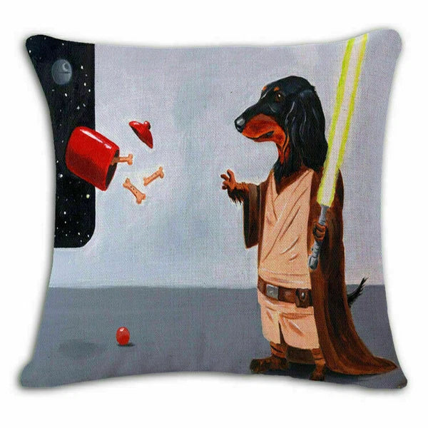 Decor Case Spoof 18" Cover Cushion Sofa Throw Home Pitbull