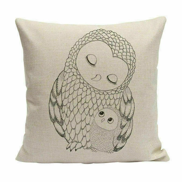 Decor Home Sofa  Animal Cartoon Cushion Case Cover Pillow Fashion