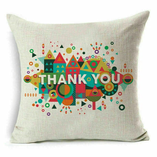 Cover Home Future Decor Waist Pillow Letter Case Cushion Sofa