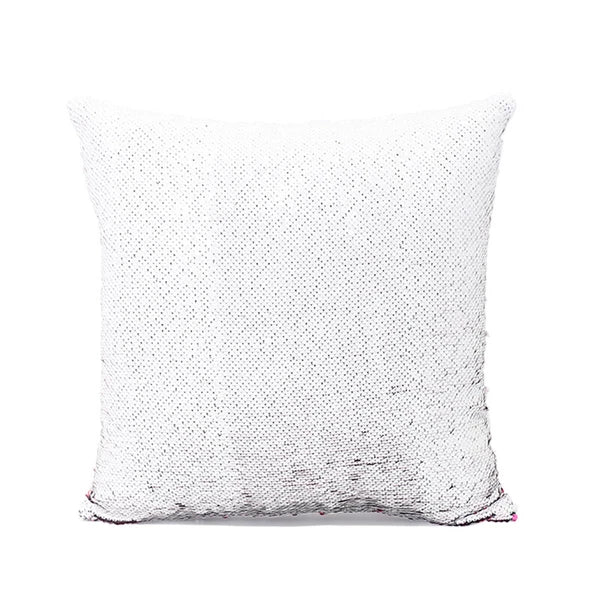 New Sublimation Blank Reversible Sequin Magic Pillowcase Home Sofa Car Decor
