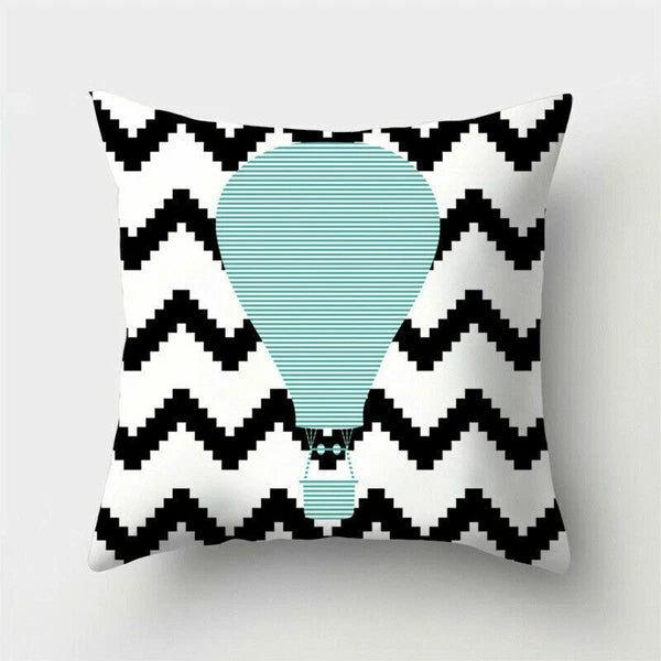 18inch Polyester Strange Fashion Pillow Case Cover Home Waist Sofa Cushion Decor