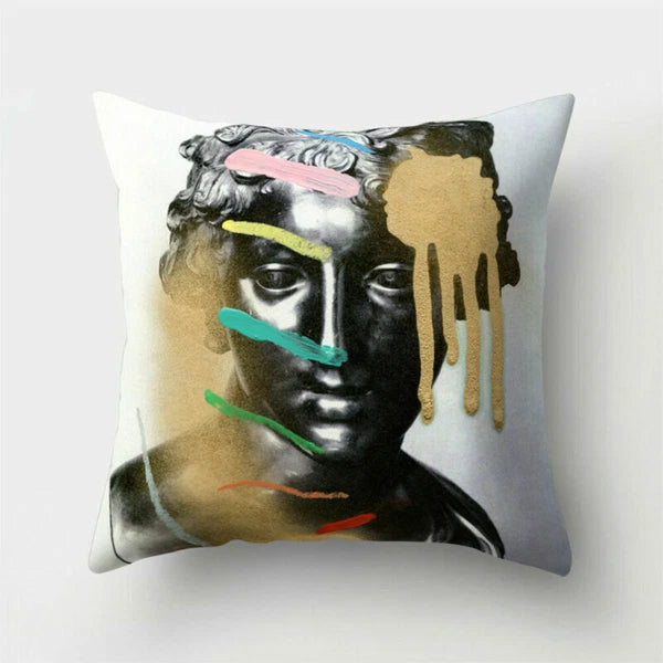 18 inch Polyester Pillow case cover sofa throw waist Home cover cushion Decor