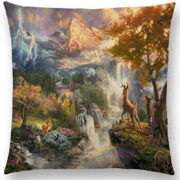 Scenery Country Sofa Decor Pillow Case Throw Cushion Cover Gift