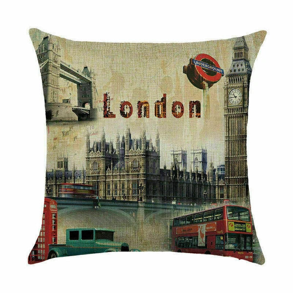 waist case building pillow Home cushion car Print cover cover DecorFamous sofa