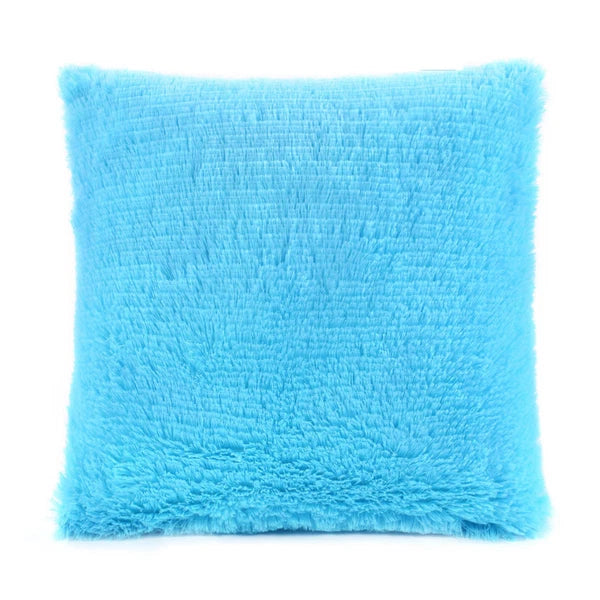 Cushion Cover Solid Color Soft Pillowcase Office Home Bed Sofa Car Décor New
