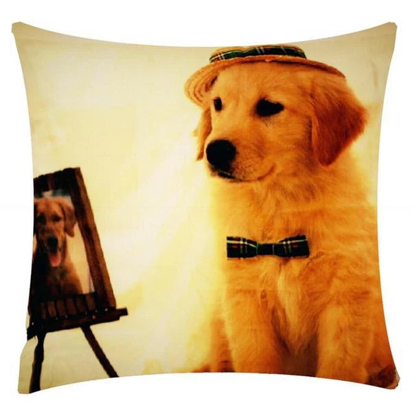 Cushion Cover Animal Print for Home Sofa Chair Bed Couch, Decorative Pillowcases