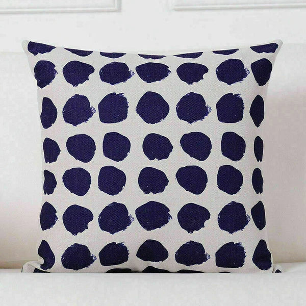 MY1437 Cushion Home Pillow Sofa Throw Cover Geometric Waist Case