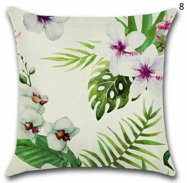 18 "Plant Home Decor Sofa Car Throw Cushion Pillow Case Cover