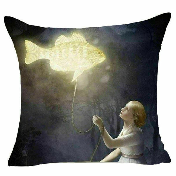 Decor Cushion Animals Sofa Cover Cover Pillow 18"*18" Fashion Case Home Pillow