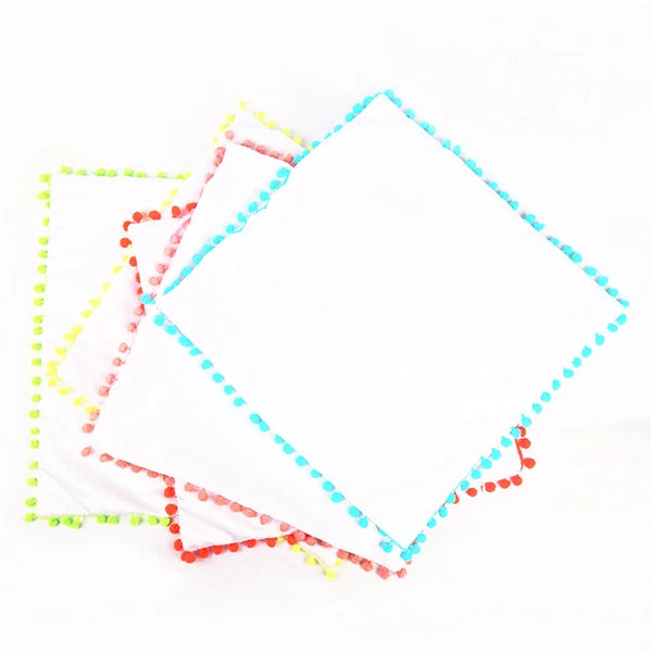 10Pcs Sublimation Blank Pillow Case for DIY Printing Home Sofa Car Decor Gifts